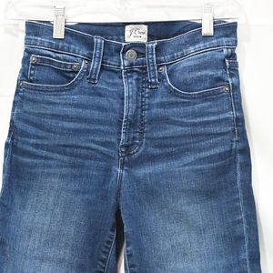 J Crew 10" Toothpick Skinny jean Size 24 high waist